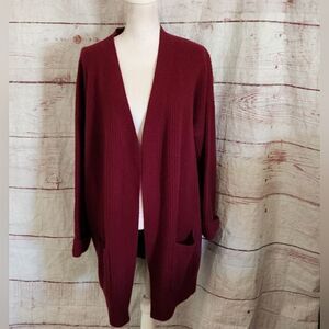 Lattelier Camel Hair Blend Oversized Cardigan Size Small